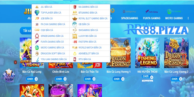 bắn cá nhà cung cấp